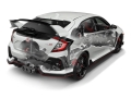 2017 Honda Civic Type R Overview Rear