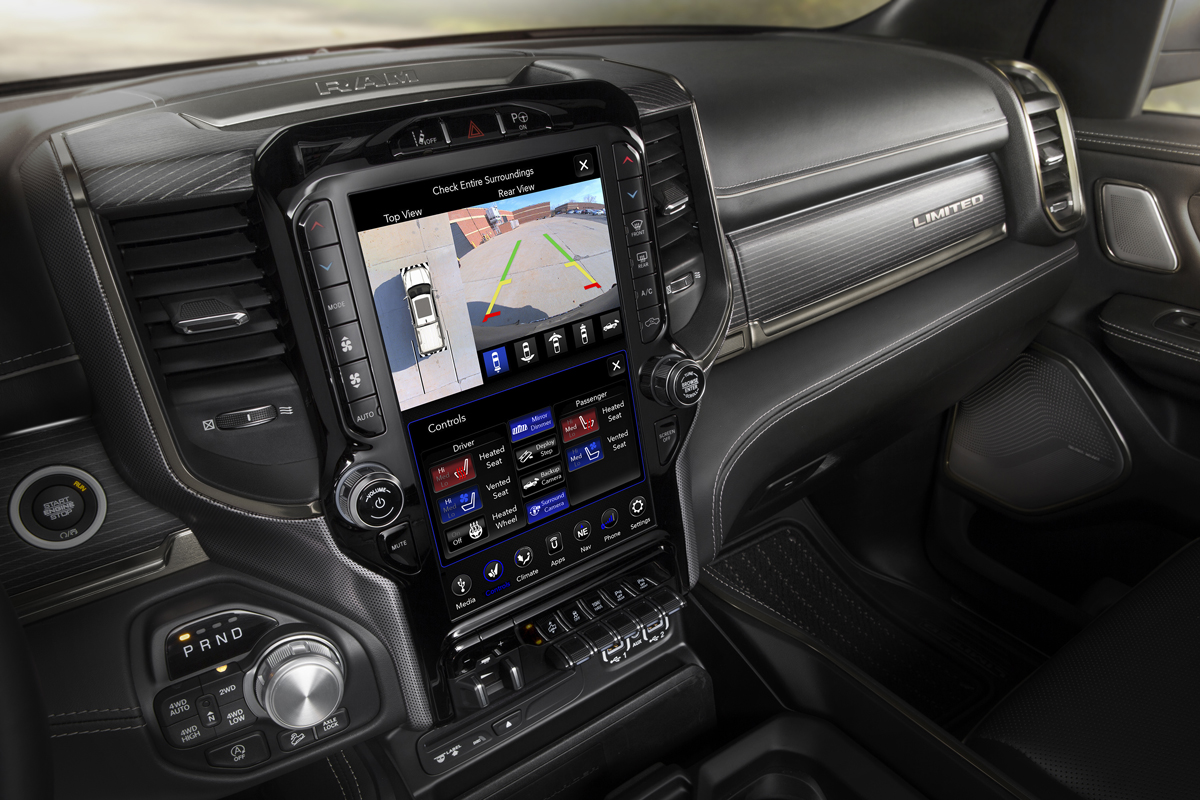 2019 Ram 1500 â€“ Uconnect 4C with 12-inch Screen