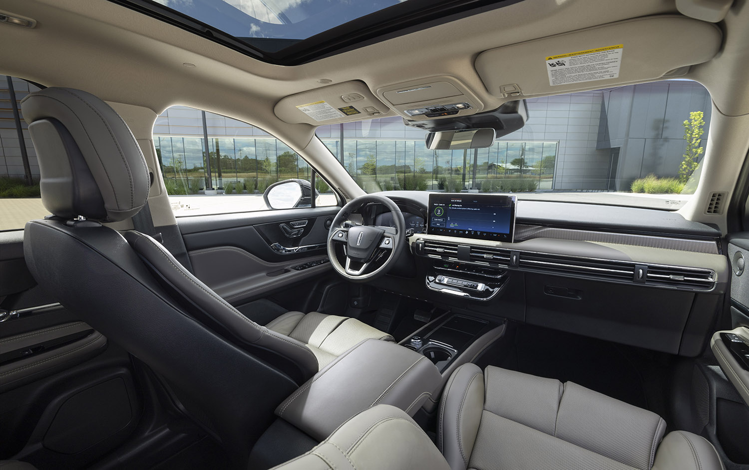 New 2023 Lincoln Corsair Grand Touring Smoked Truffle Interior