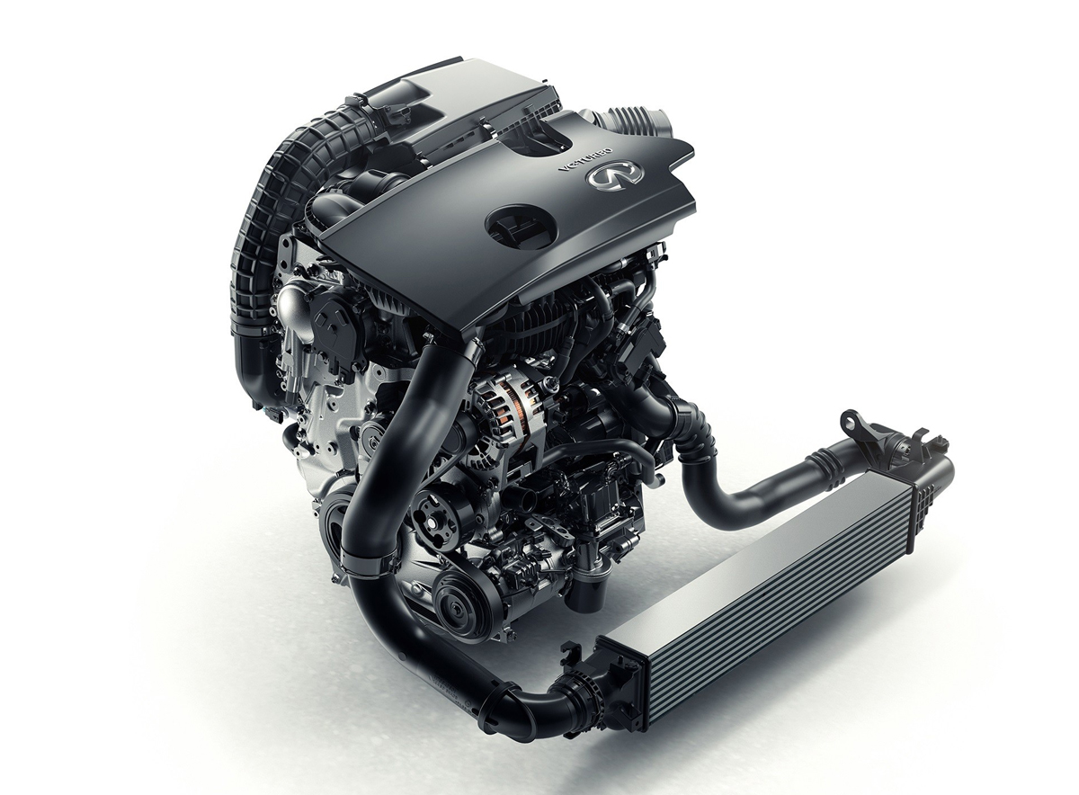 INFINITI four-cylinder turbocharged gasoline VC-Turbo engine