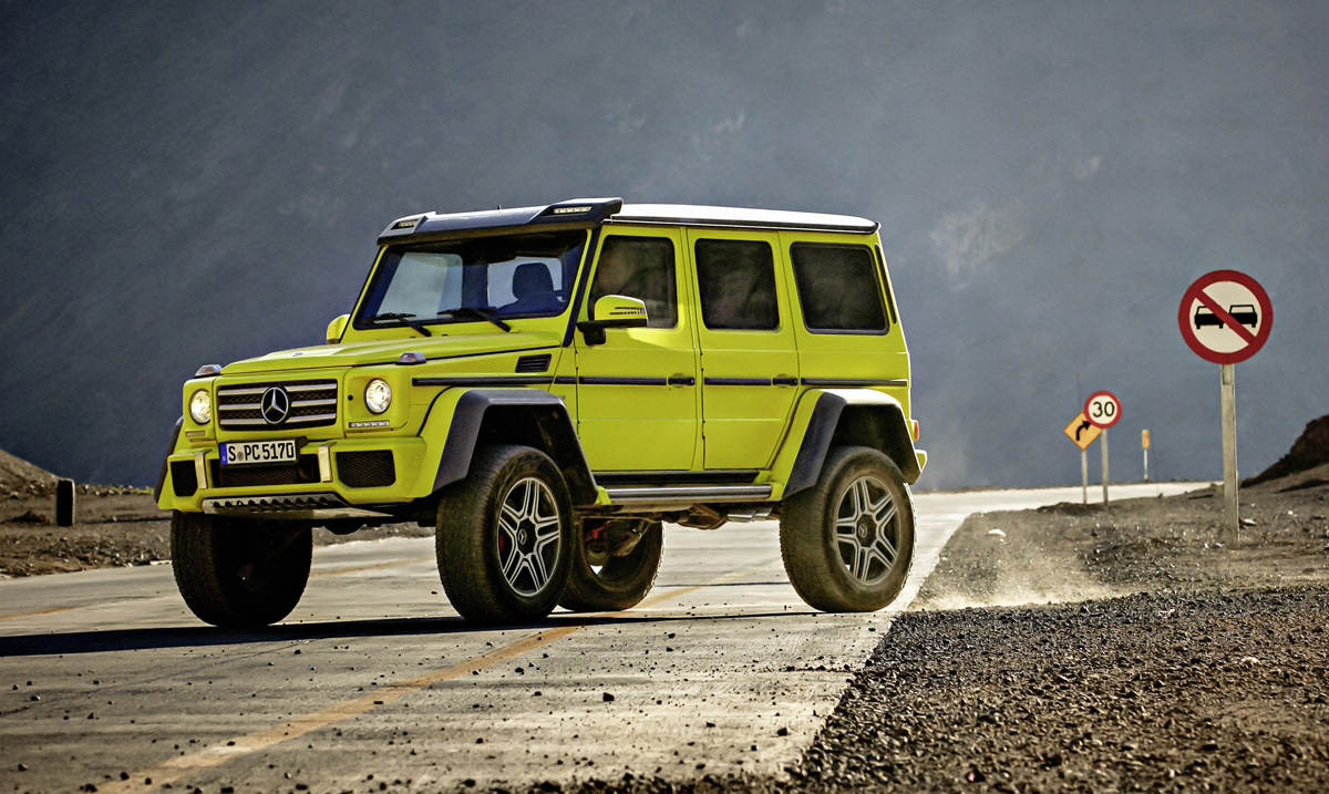 Coming to America: 2017 Mercedes-Benz G550 4×4² - TestDriven.TV