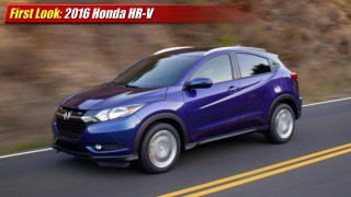 First Look: 2016 Honda HR-V