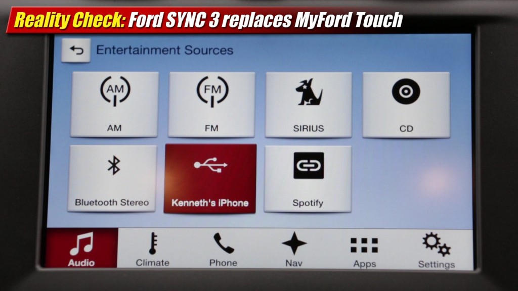 Reality Check Ford SYNC 3 replaces MyFord Touch Reality Check Ford SYNC 3 replaces MyFord Touch