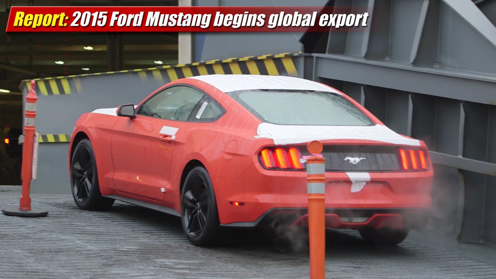 Export ford mustangs