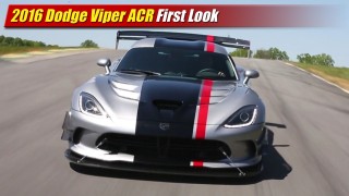 First Look: 2016 Dodge Viper ACR
