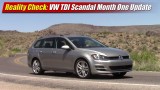 Reality Check: Volkswagen TDI Scandal Month One Update