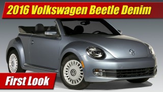 First Look: 2016 Volkswagen Beetle Denim