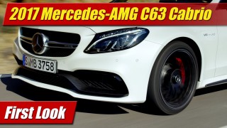 First Look: 2017 Mercedes-AMG C63 Cabriolet