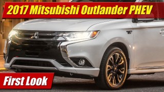First Look: 2017 Mitsubishi Outlander PHEV