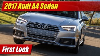 First Look: 2017 Audi A4 Sedan