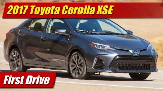 First Drive: 2017 Toyota Corolla XSE