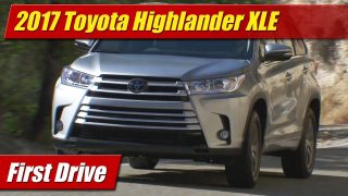 First Drive: 2017 Toyota Highlander XLE V6