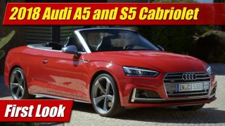 First Look: 2018 Audi A5 and S5 Cabriolet