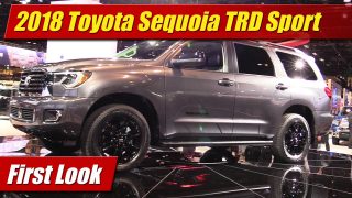 First Look: 2018 Toyota Sequoia TRD Sport