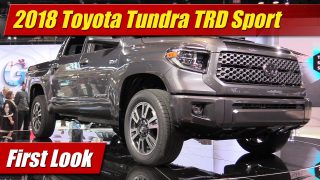 First Look: 2018 Toyota Tundra TRD Sport