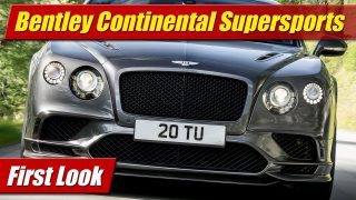 First Look: Bentley Continental Supersports