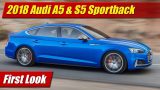 First Look: 2018 Audi A5 & S5 Sportback