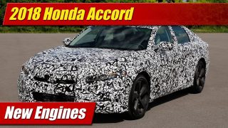 2018 Honda Accord New Engines