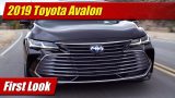 First Look: 2019 Toyota Avalon