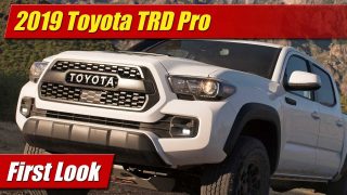First Look: 2019 Toyota TRD Pro Tacoma, Tundra and 4Runner