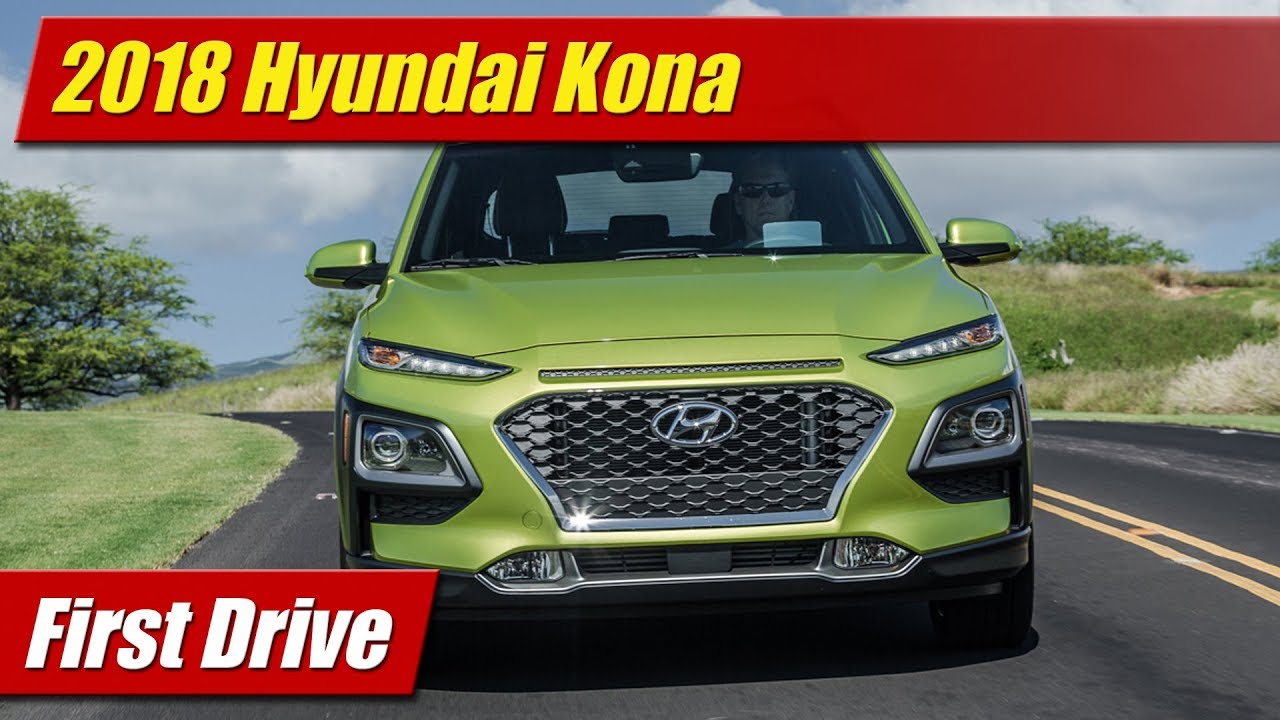 First Drive: 2018 Hyundai Kona AWD