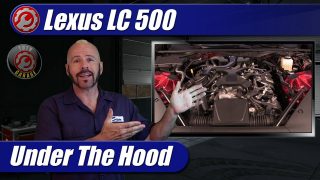 Under The Hood: 2021 Lexus LC500 Convertible