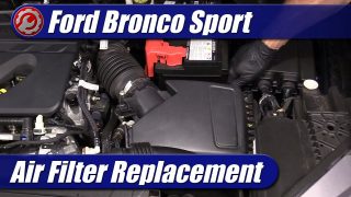 Air Filter Replacement: 2021 Ford Bronco Sport