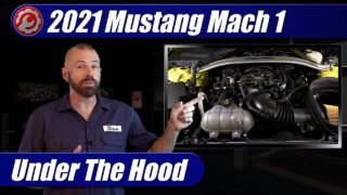 Under The Hood: 2021 Ford Mustang Mach 1