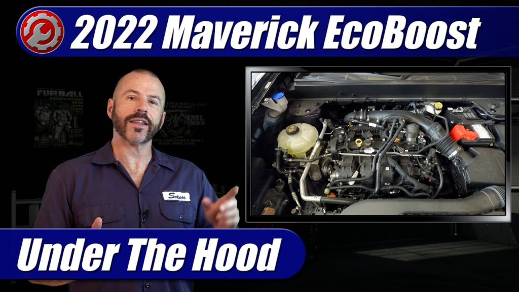 Under The Hood: 2022 Ford Maverick EcoBoost - TestDriven.TV