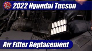 Air Filter Replacement: 2022 Hyundai Tucson 2.5