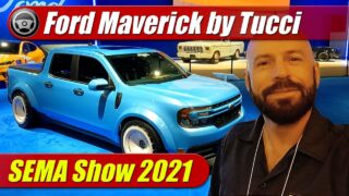 Tucci Hot Rods Ford Maverick slams SEMA Show