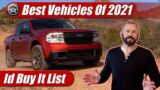 The Round Up: Cars Id Buy 2021