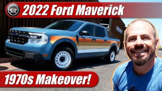 2022 Ford Maverick Freewheeling 70s Makeover