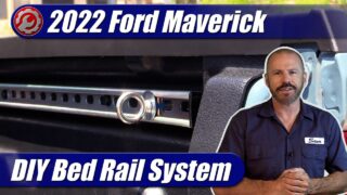 2022 Ford Maverick: DIY Bed Rail Anchor System