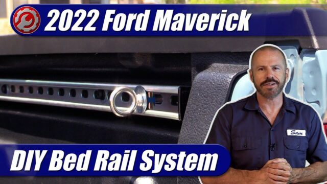 2022 Ford Maverick: DIY Bed Rail Anchor System