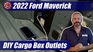 2022 Ford Maverick: DIY Cargo Box Power Outlets