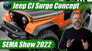 SEMA Show 2022: Jeep CJ Surge EV Concept