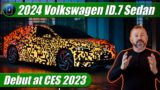 Volkswagen ID.7 Flagship EV Sedan: Debut at CES