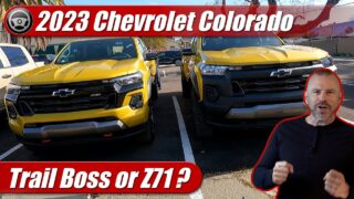2023 Chevrolet Colorado: Trail Boss vs Z71