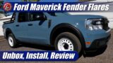 Air Design Ford Maverick Fender Flares: Unbox, Install, Product Review